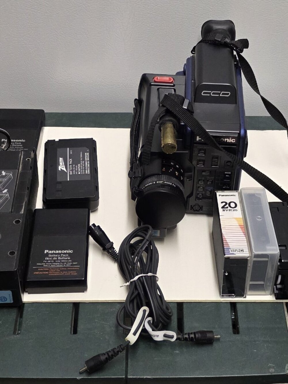 Panasonic OmniMovie VHS-C Camcorder (model PV-100D)